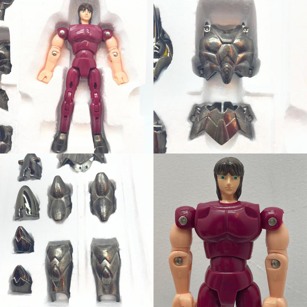 【尾張小牧店】BANDAI 聖闘士聖衣大系 神闘士 アルファ星 ドゥベのジークフリート【レトロ】【中古】
