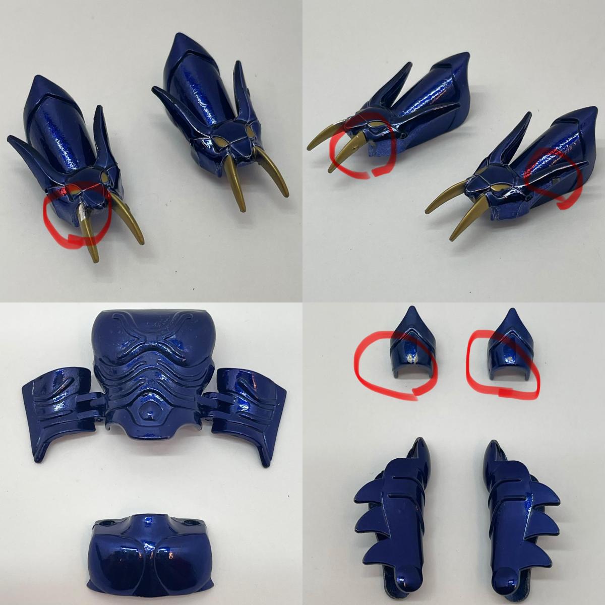 【尾張小牧店】BANDAI 聖闘士聖衣大系 神闘士 イプシロン星 アリオトのフェンリル【レトロ】【中古】