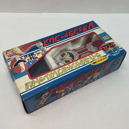 【尾張小牧店】BANDAI Vチェンジャーブレス 地球戦隊ファイブマン 動作確認済・シール未使用【レトロ】【中古】