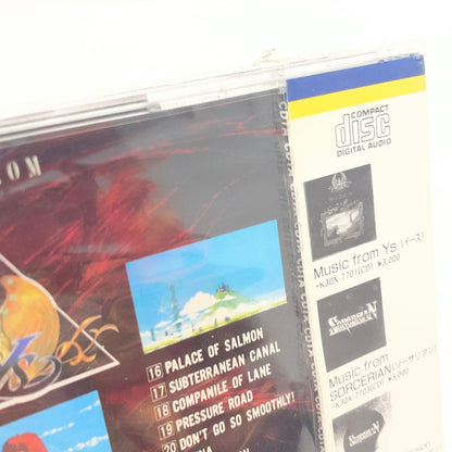 【尾張小牧店】ゲームミュージックCD 【当時物・未開封】イース I・II・III CD最初期盤 5枚セット ファルコム【レトロ】【中古】
