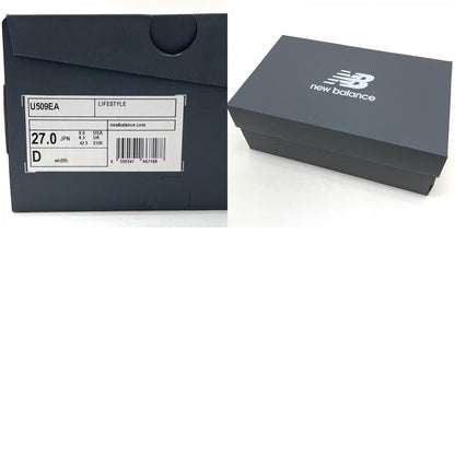 【中古】NEW BALANCE | ニューバランス U509EA Black with Black Cement　スニーカー 靴　ブラック 27cm【尾張小牧店】