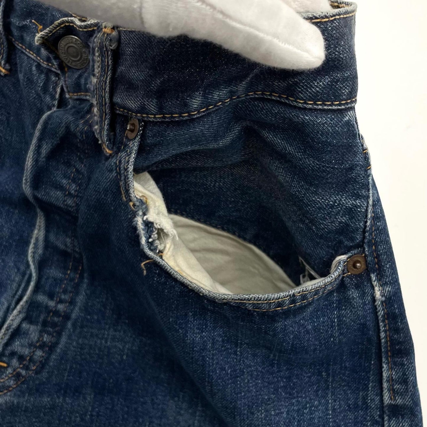 【中古】VINTAGE | ビンテージ　60s　LEVI'S 501 Big'E' デニムパンツ ネイビー サイズ：34【尾張小牧店】