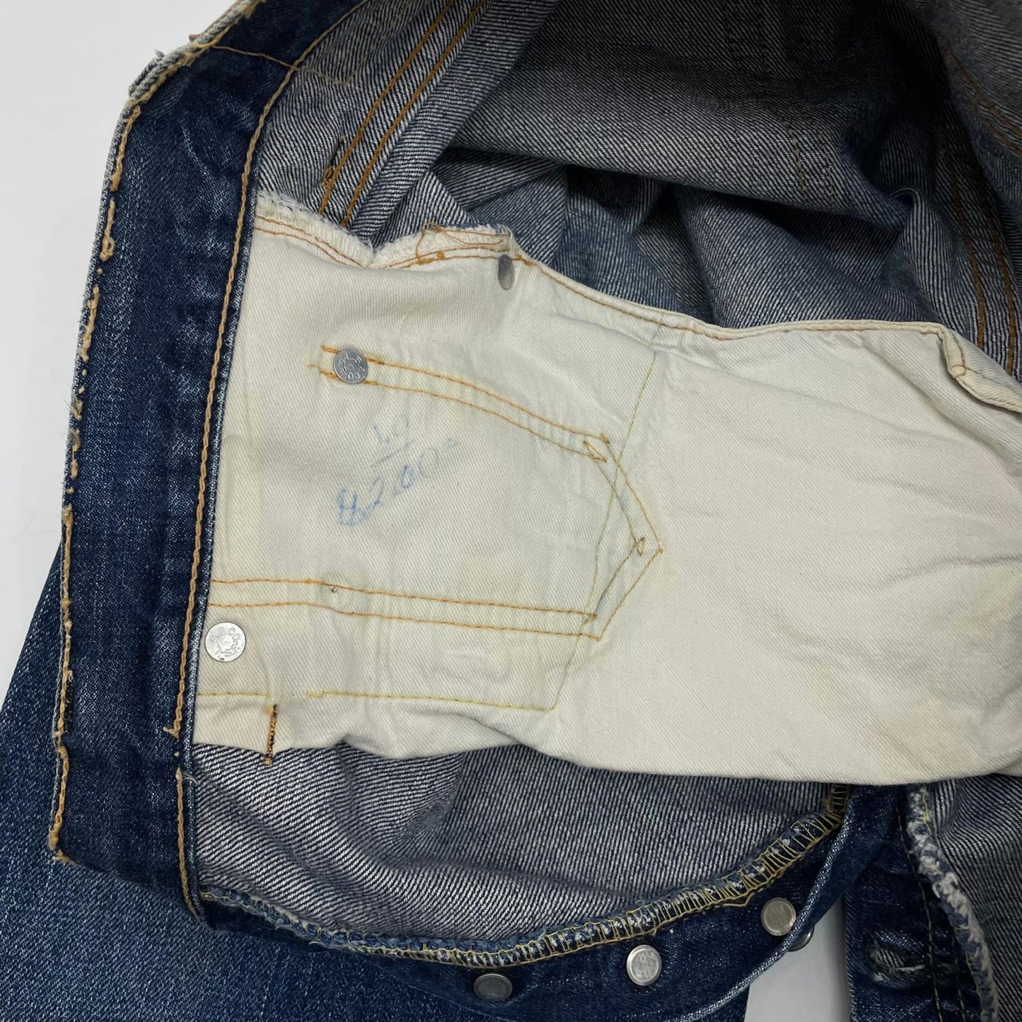 【中古】VINTAGE | ビンテージ　60s　LEVI'S 501 Big'E' デニムパンツ ネイビー サイズ：34【尾張小牧店】