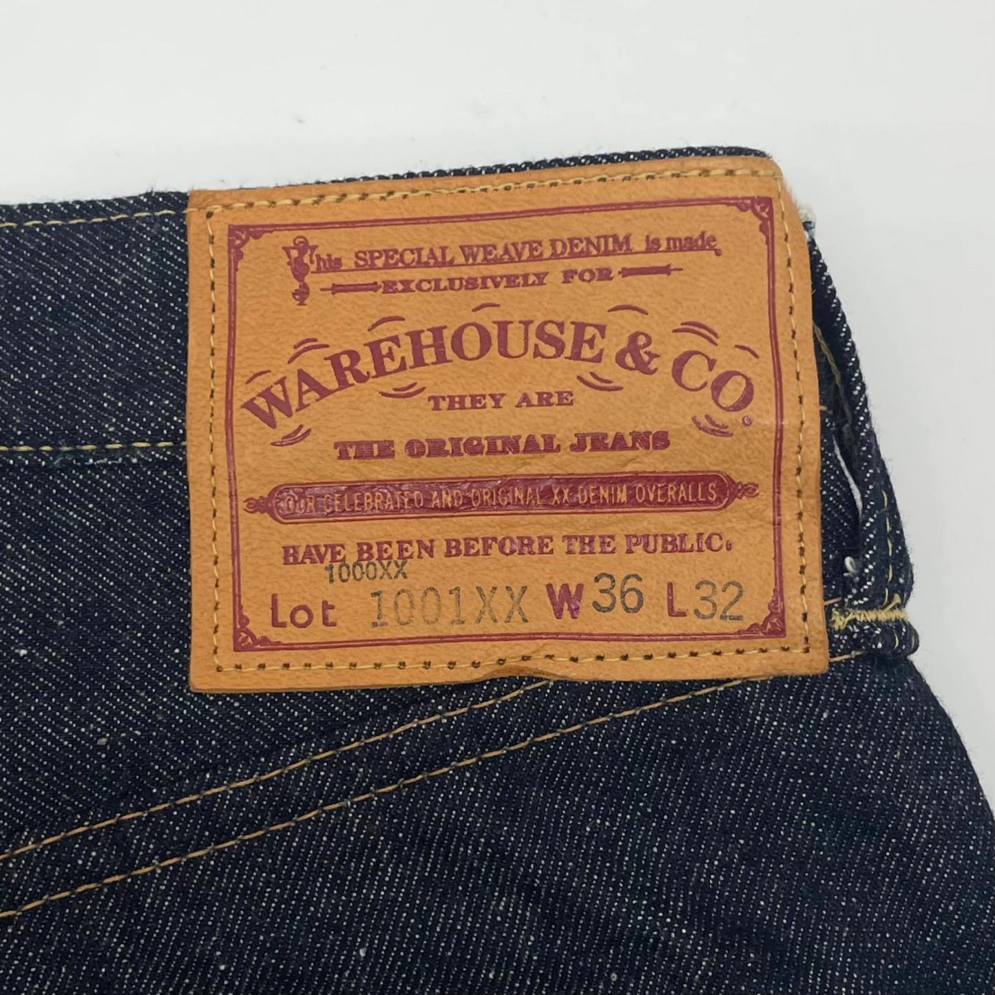 【中古】WARE HOUSE | ウェアハウス　1947年モデル 1001XX デニムパンツ ネイビー サイズ：36【尾張小牧店】