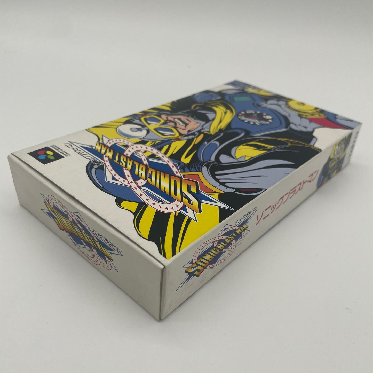 スーパーファミコン／ソニックブラストマン　※ハガキあり【尾張小牧店】