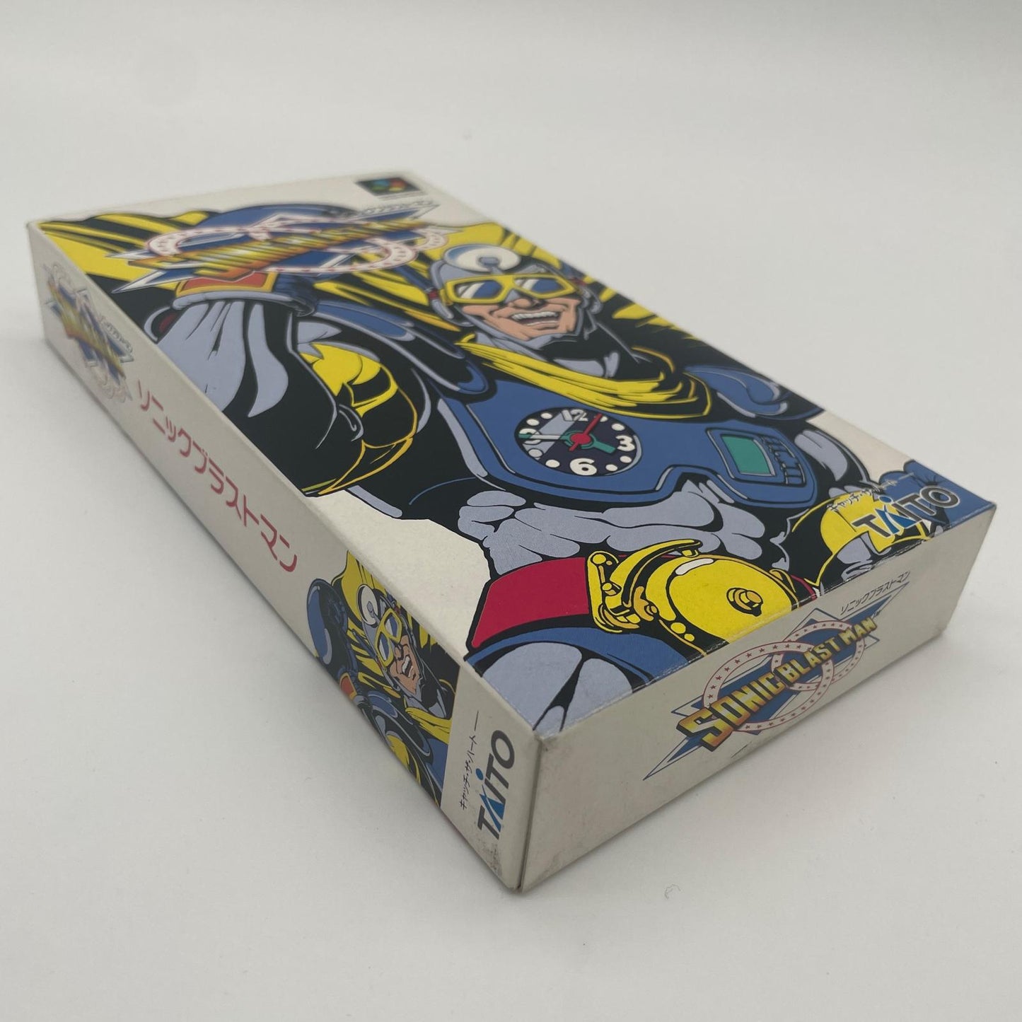 スーパーファミコン／ソニックブラストマン　※ハガキあり【尾張小牧店】