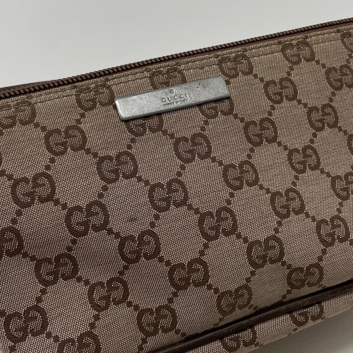 【中古】GUCCI | グッチ　GGキャンバス ハンドバッグ 039･1103･2123　ブラウン【尾張小牧店】