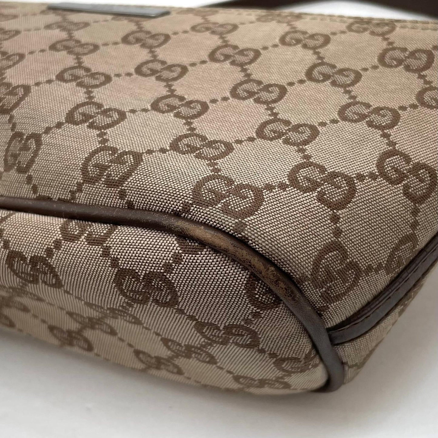 【中古】GUCCI | グッチ　GGキャンバス ハンドバッグ 039･1103･2123　ブラウン【尾張小牧店】