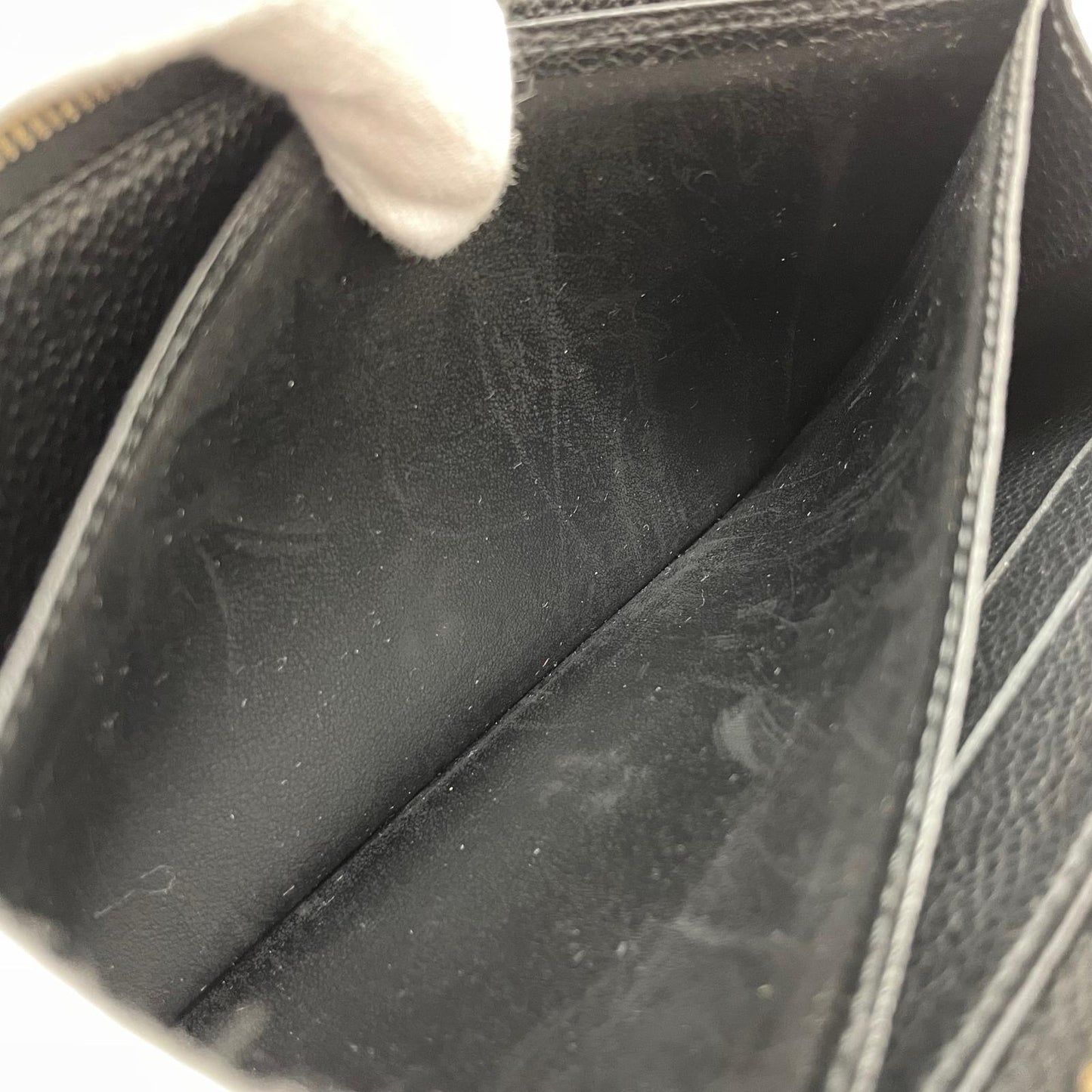【中古】LOUIS VUITTON | ルイ・ヴィトン 旧型 ジッピーウォレット ラウンドファスナー モノグラムアンプラント 長財布 M60571 ブラック【尾張小牧店】