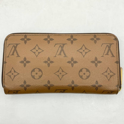 【中古】LOUIS VUITTON | ルイ・ヴィトン ジッピー ウォレット モノグラム・リバース ラウンドファスナー長財布 M82444 ブラウン【尾張小牧店】