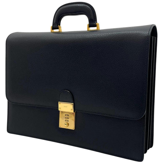 【中古】GUCCI | グッチ ビジネスバッグ 0151663500　ブラック【尾張小牧店】