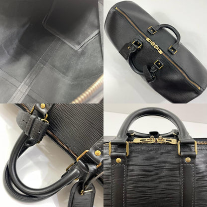 【中古】LOUIS VUITTON | ルイ・ヴィトン エピ 旧型キーポル45 ノワール ボストンバッグ M59152 ブラック【尾張小牧店】