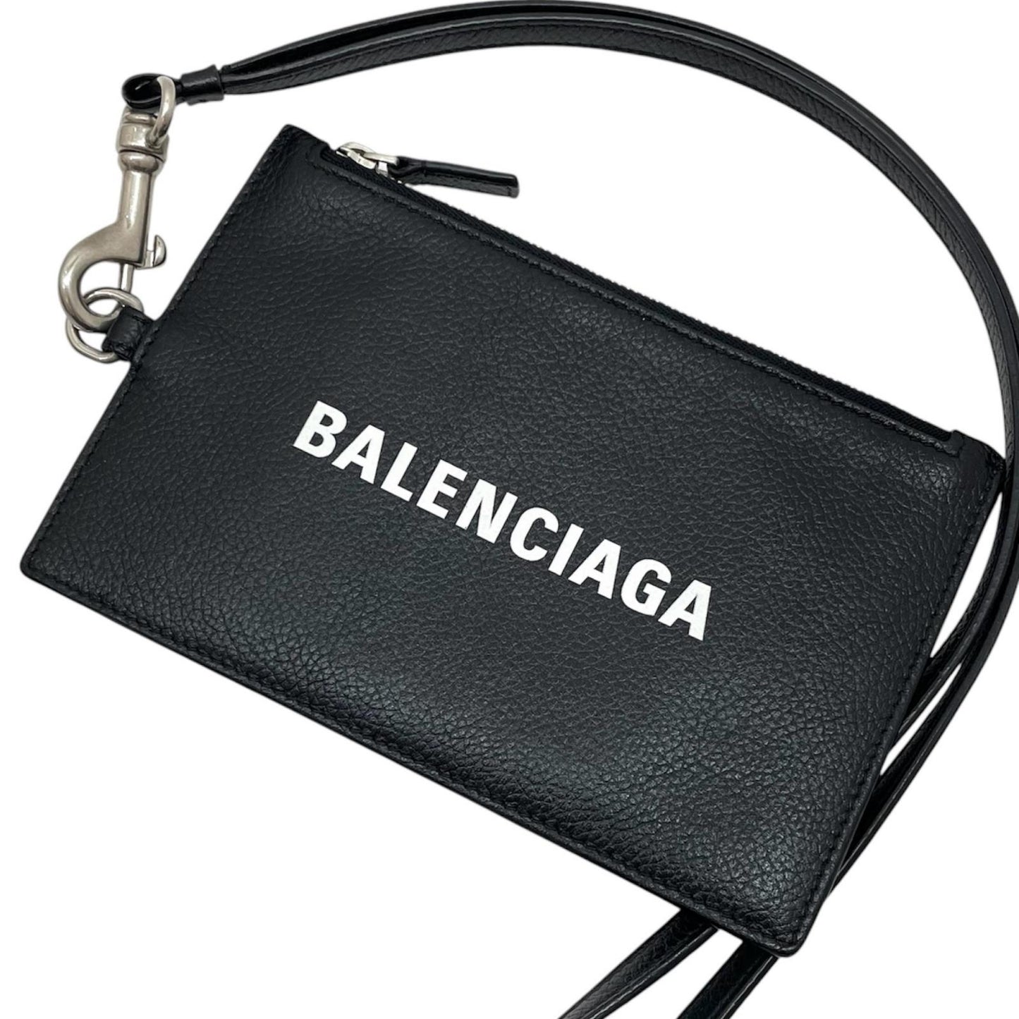 【中古】BALENCIAGA | バレンシアガ フラグメントケース 616015　ブラック【尾張小牧店】