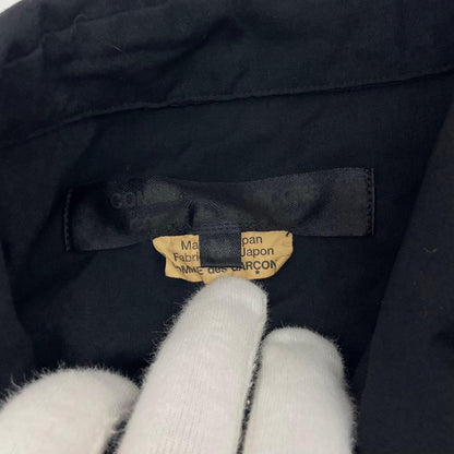 【中古】COMME des GARCONS | コムデギャルソン 長袖シャツ RQ-B020 ブラック サイズ：M【尾張小牧店】