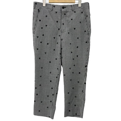 【中古】COMME des GARCONS | コムデギャルソン チェック柄パンツ NP-P003 ブラック×ホワイト サイズ：M【尾張小牧店】