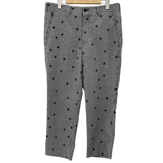 【中古】COMME des GARCONS | コムデギャルソン チェック柄パンツ NP-P003 ブラック×ホワイト サイズ：M【尾張小牧店】