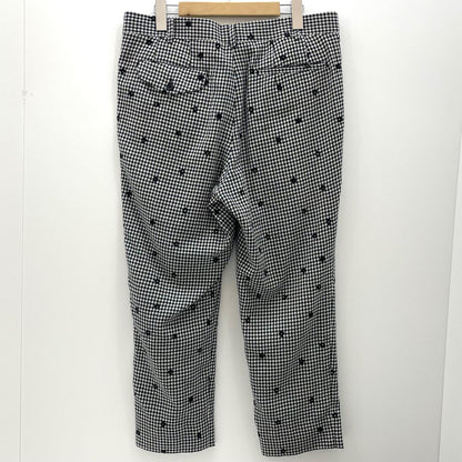 【中古】COMME des GARCONS | コムデギャルソン チェック柄パンツ NP-P003 ブラック×ホワイト サイズ：M【尾張小牧店】
