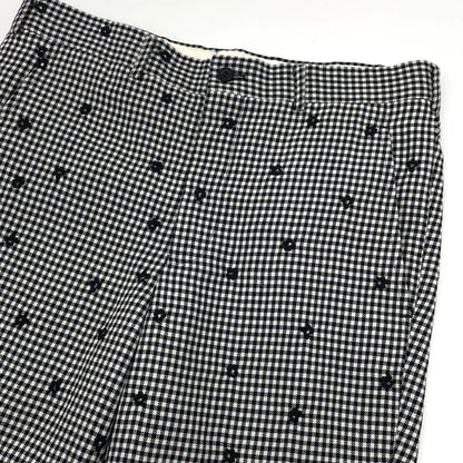 【中古】COMME des GARCONS | コムデギャルソン チェック柄パンツ NP-P003 ブラック×ホワイト サイズ：M【尾張小牧店】