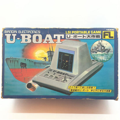 【尾張小牧店】BANDAI U-ボート大作戦 FL U-BOAT LSI PORTABLE GAME【レトロ】【中古】