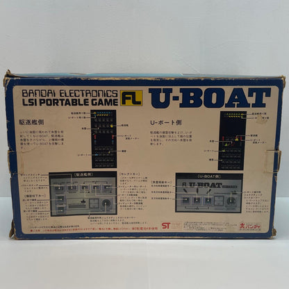 【尾張小牧店】BANDAI U-ボート大作戦 FL U-BOAT LSI PORTABLE GAME【レトロ】【中古】