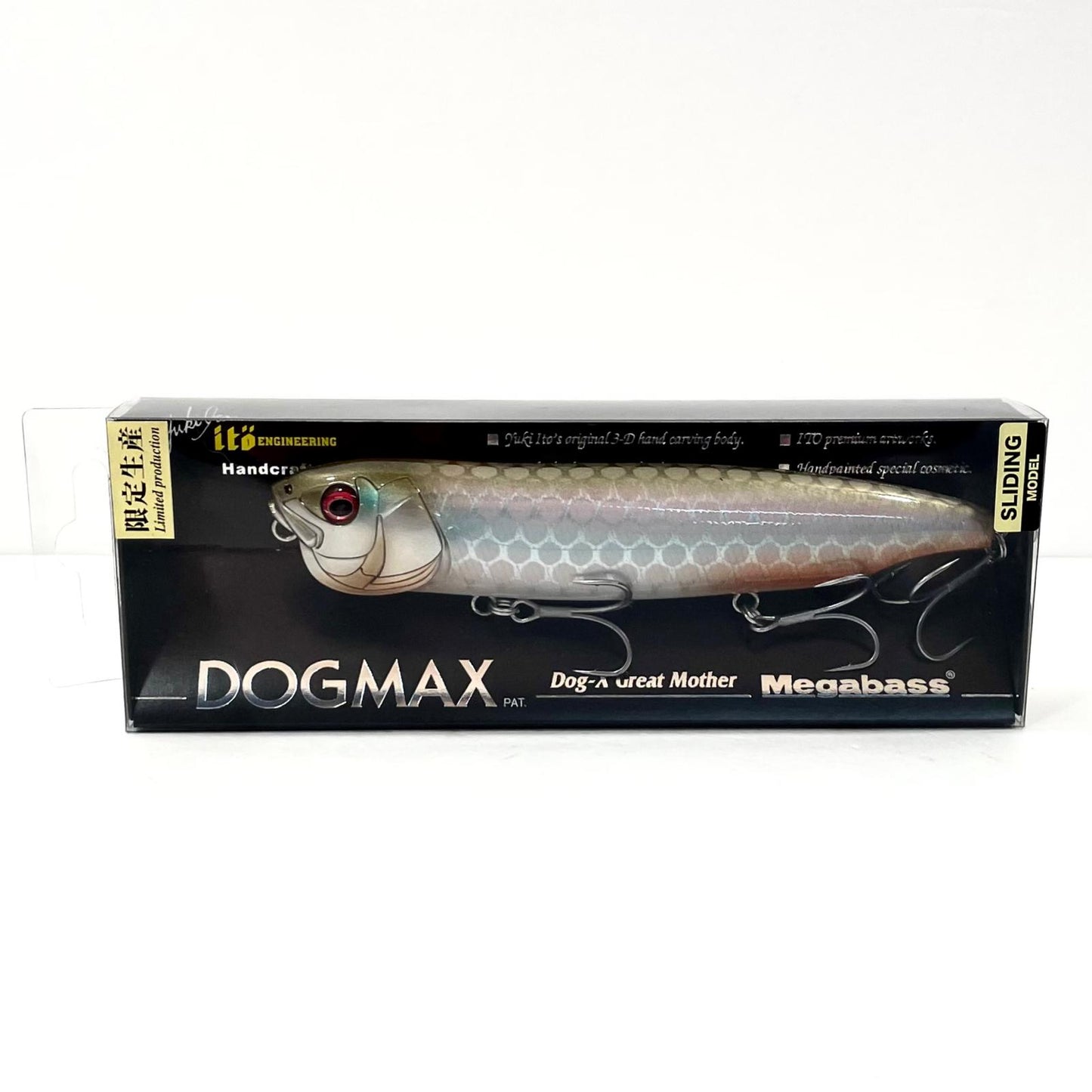 【フィッシング/釣り/釣具/ルアー】Megabass | メガバス ドッグマックス　PM SILVER AROWANA【尾張小牧店】