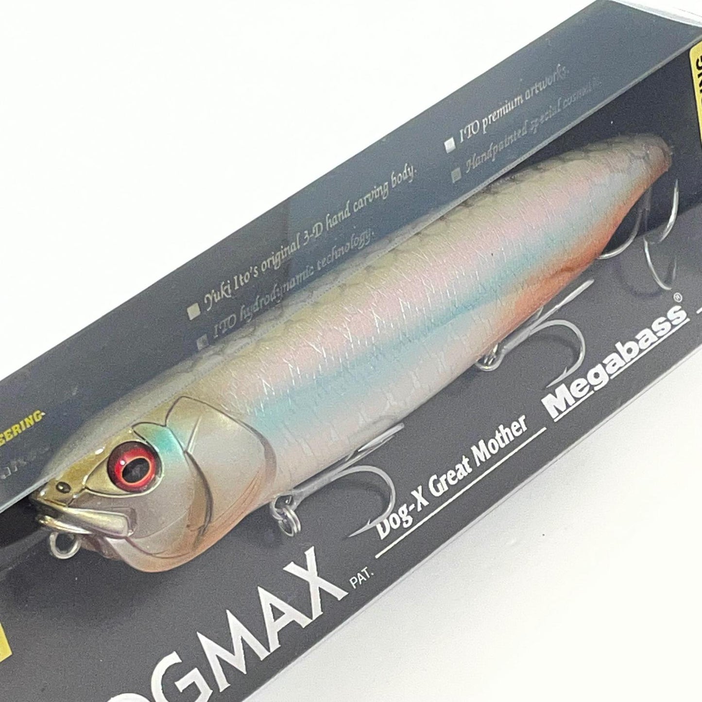 【フィッシング/釣り/釣具/ルアー】Megabass | メガバス ドッグマックス　PM SILVER AROWANA【尾張小牧店】