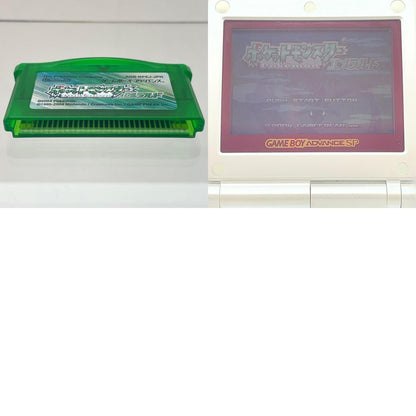 【尾張小牧店】GBA ポケットモンスターエメラルド ワイヤレスアダプタ同梱版 チラシあり 美品【レトロ】【中古】