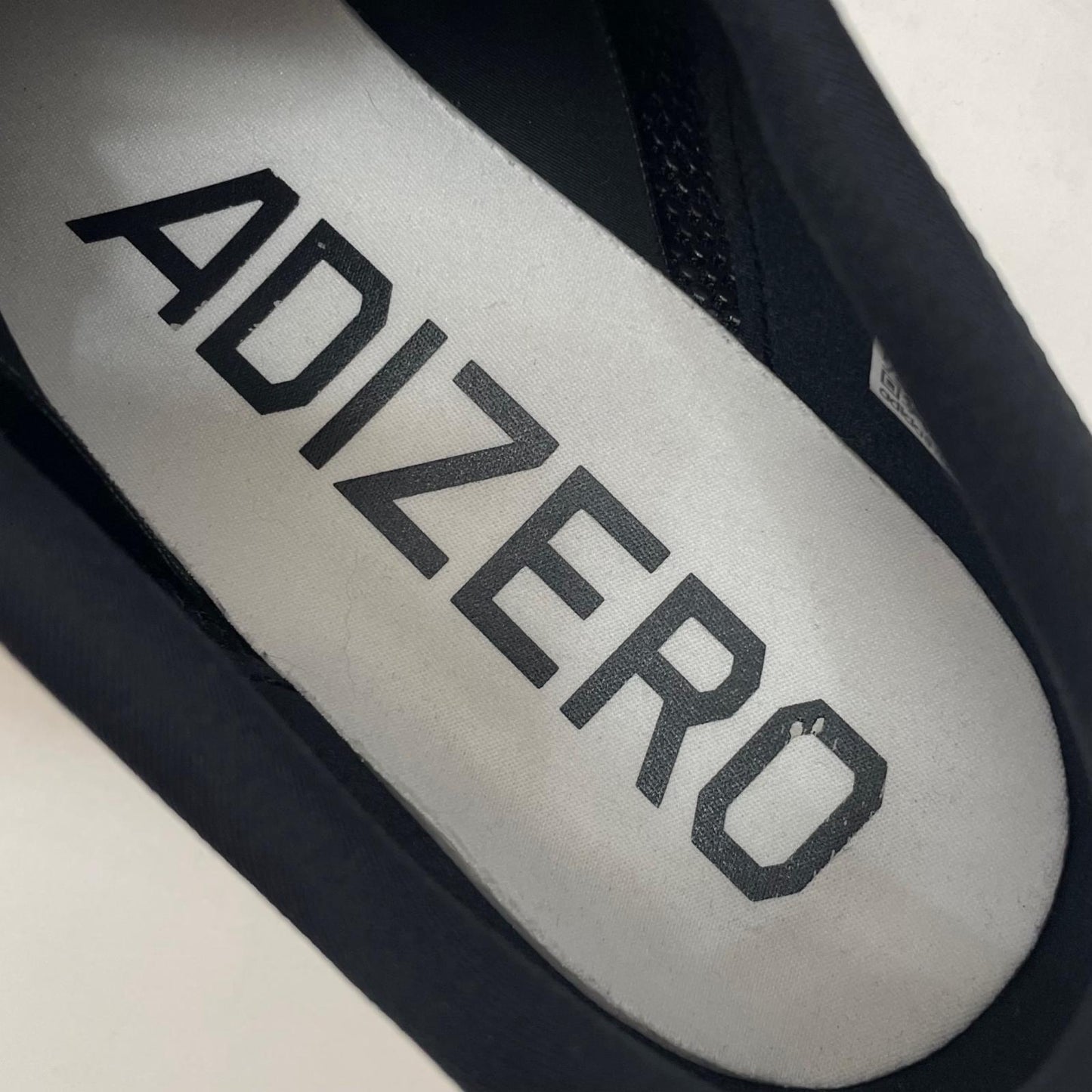 【中古】adidas | アディダス Adizero EVO SL Woven/アディゼロEVO SL ウーブン スニーカー 靴　JR4728 ブラック×ホワイト 30cm【尾張小牧店】【専】