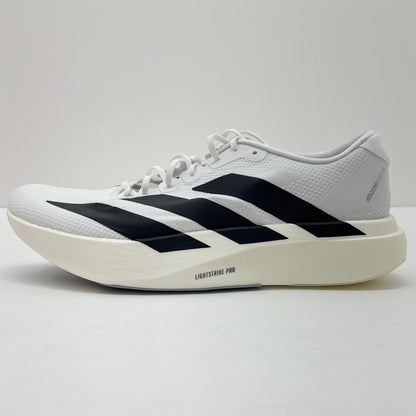 【中古】adidas | アディダス Adizero EVO SL Woven/アディゼロEVO SL ウーブン スニーカー 靴　JR1912 ホワイト×ブラック 30cm【尾張小牧店】【専】