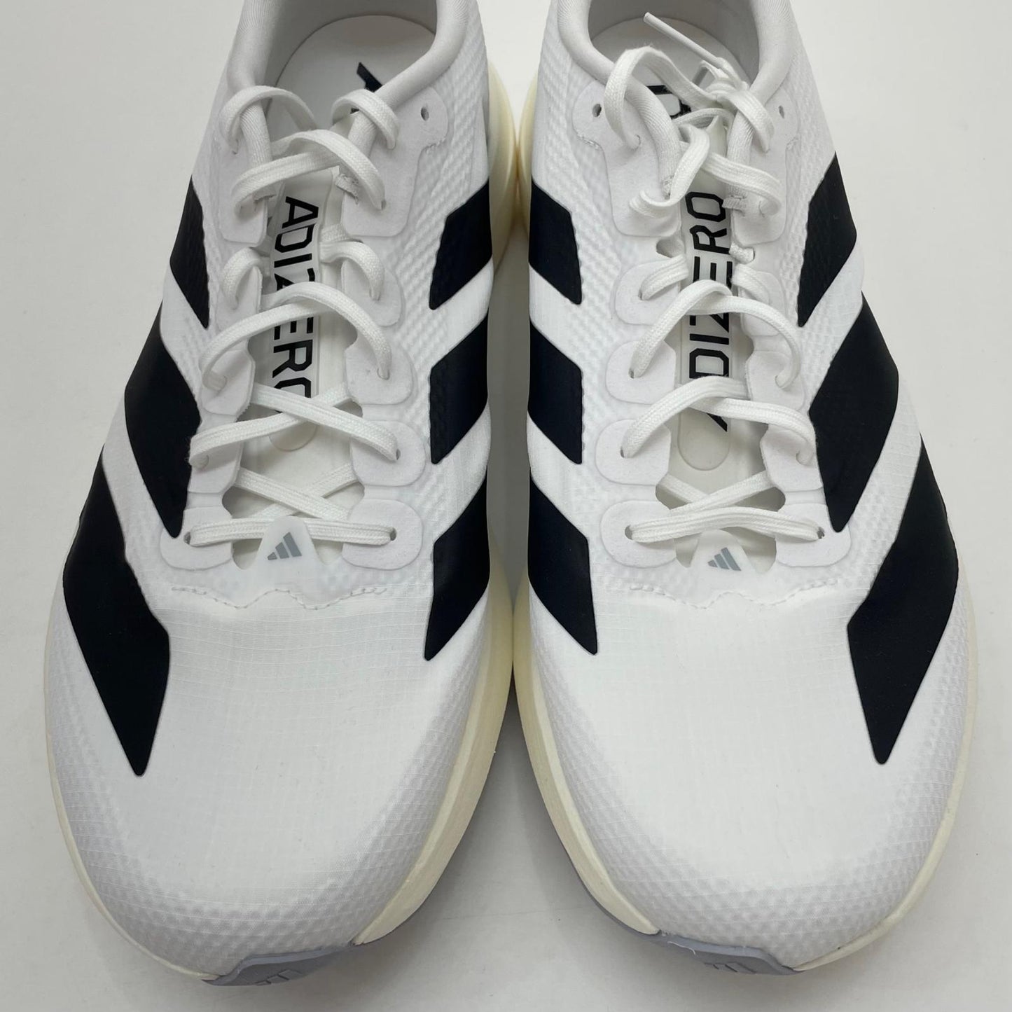 【中古】adidas | アディダス Adizero EVO SL Woven/アディゼロEVO SL ウーブン スニーカー 靴　JR1912 ホワイト×ブラック 30cm【尾張小牧店】【専】