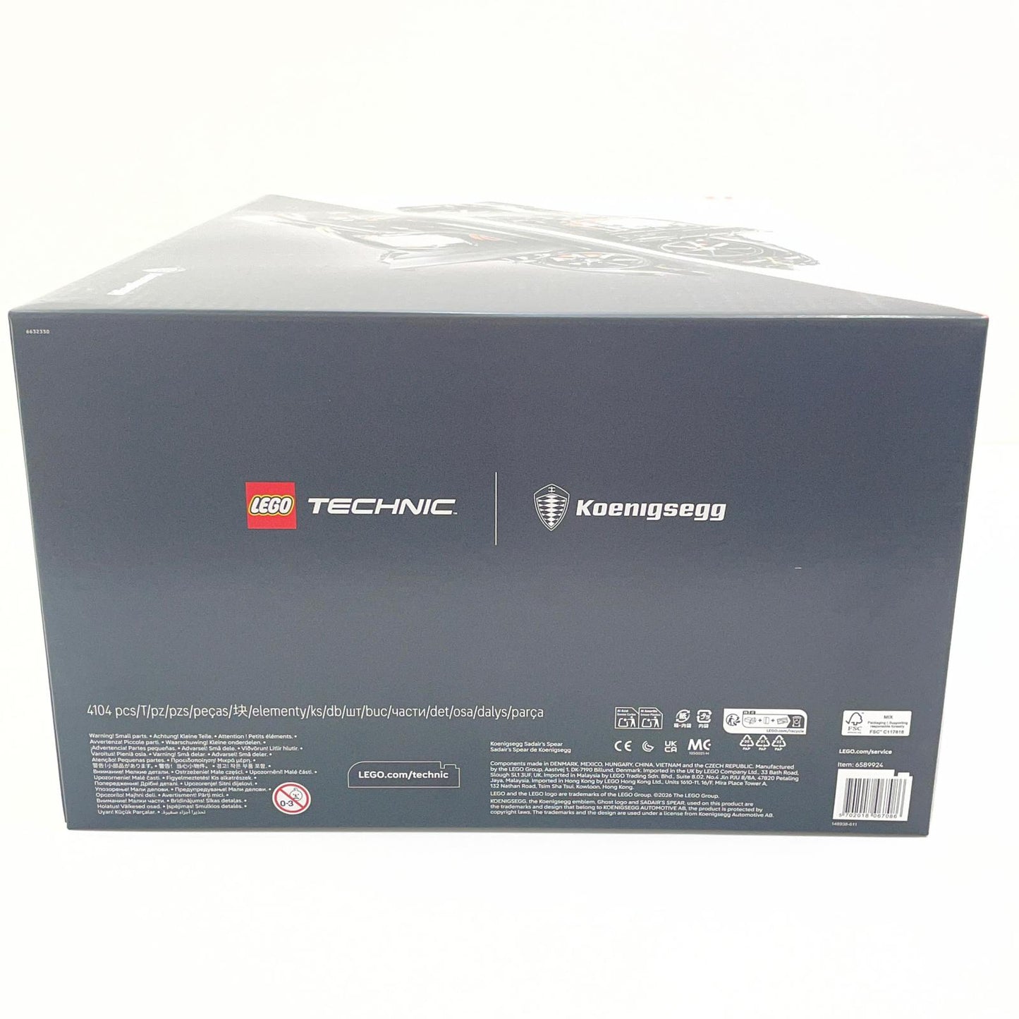 Koenigsegg Sadair’s Spear メガカー(42232) | レゴ®テクニック【尾張小牧店】