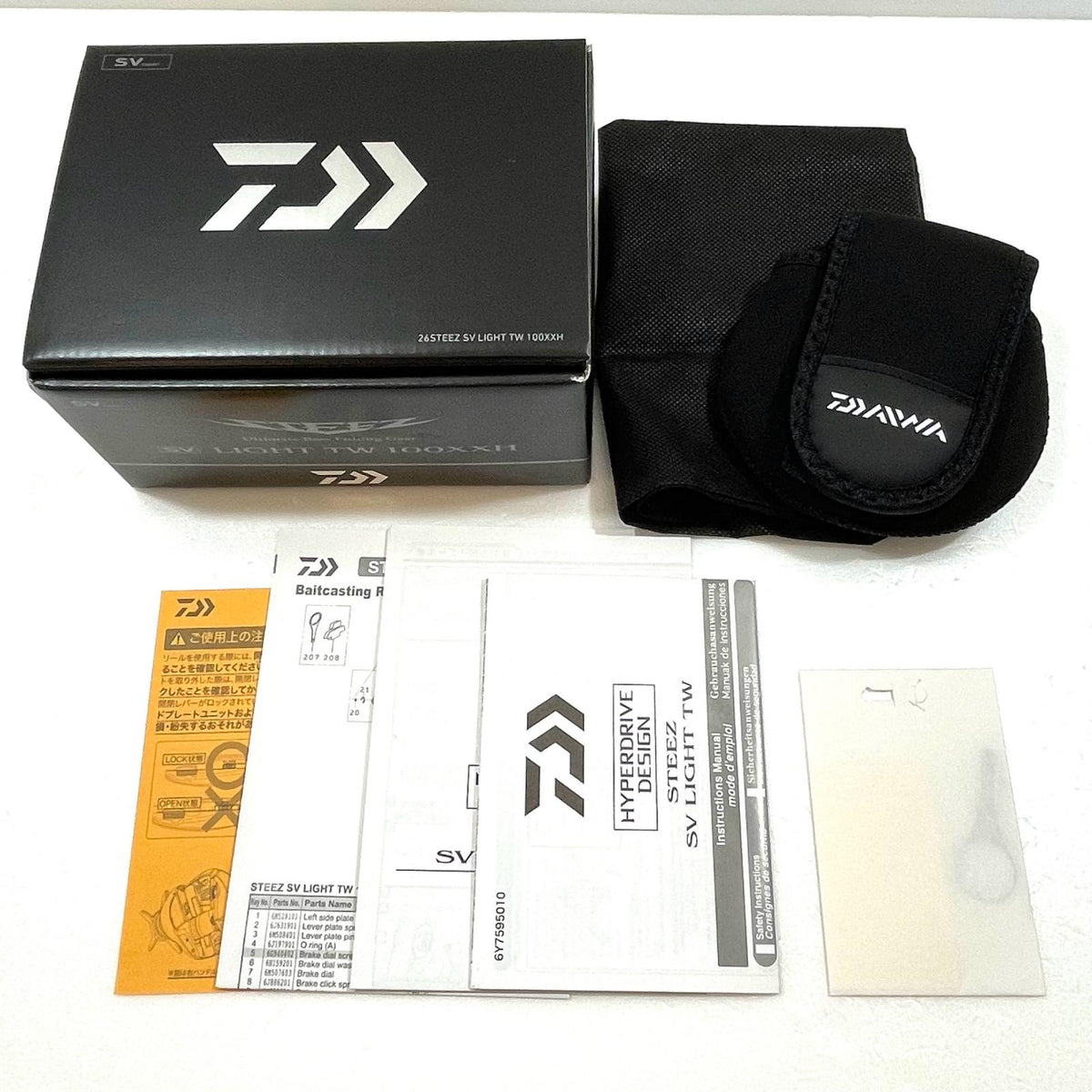 【フィッシング/釣り/釣具/リール】 【ベイトリール/右ハンドル】Daiwa | ダイワ 26スティーズ SV ライト TW 100XXH【尾張小牧店】