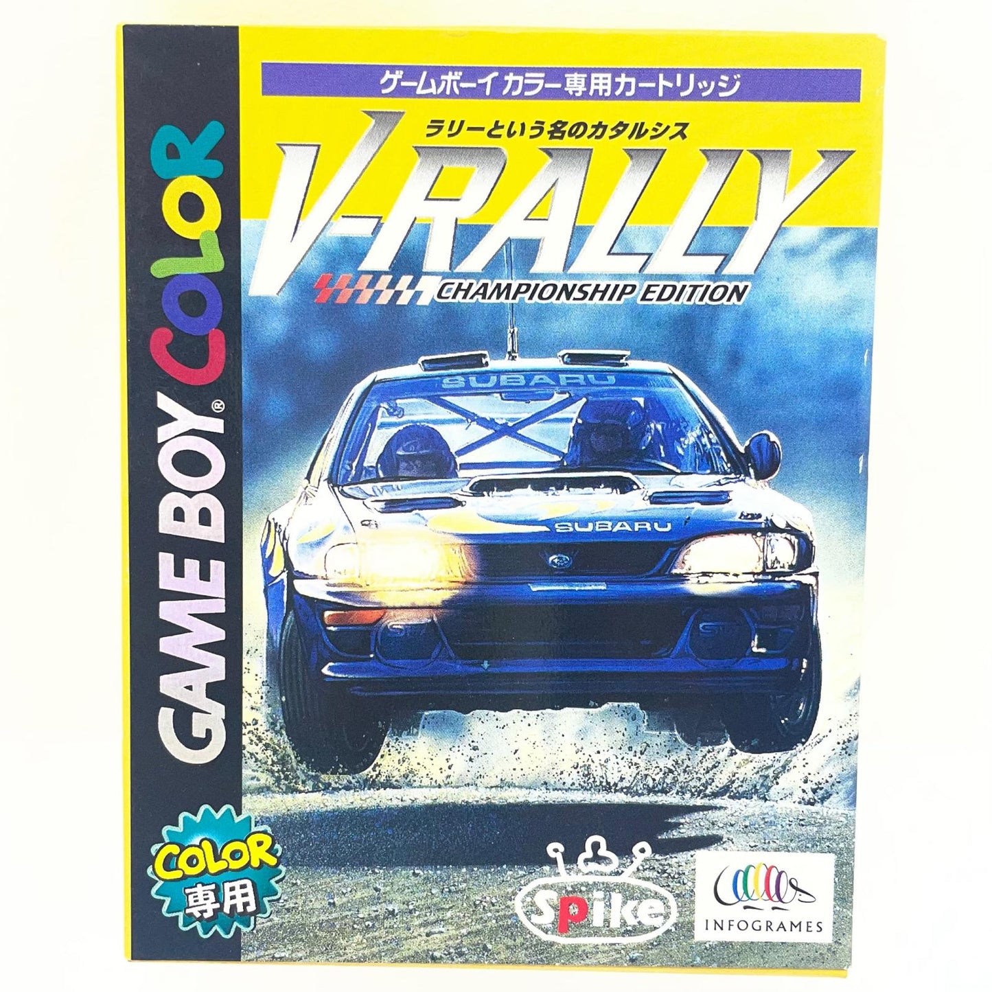 【尾張小牧店】GB V-RALLY：CHAMPIONSHIP EDITION ハガキあり ゲームボ－イカラー【レトロ】【中古】