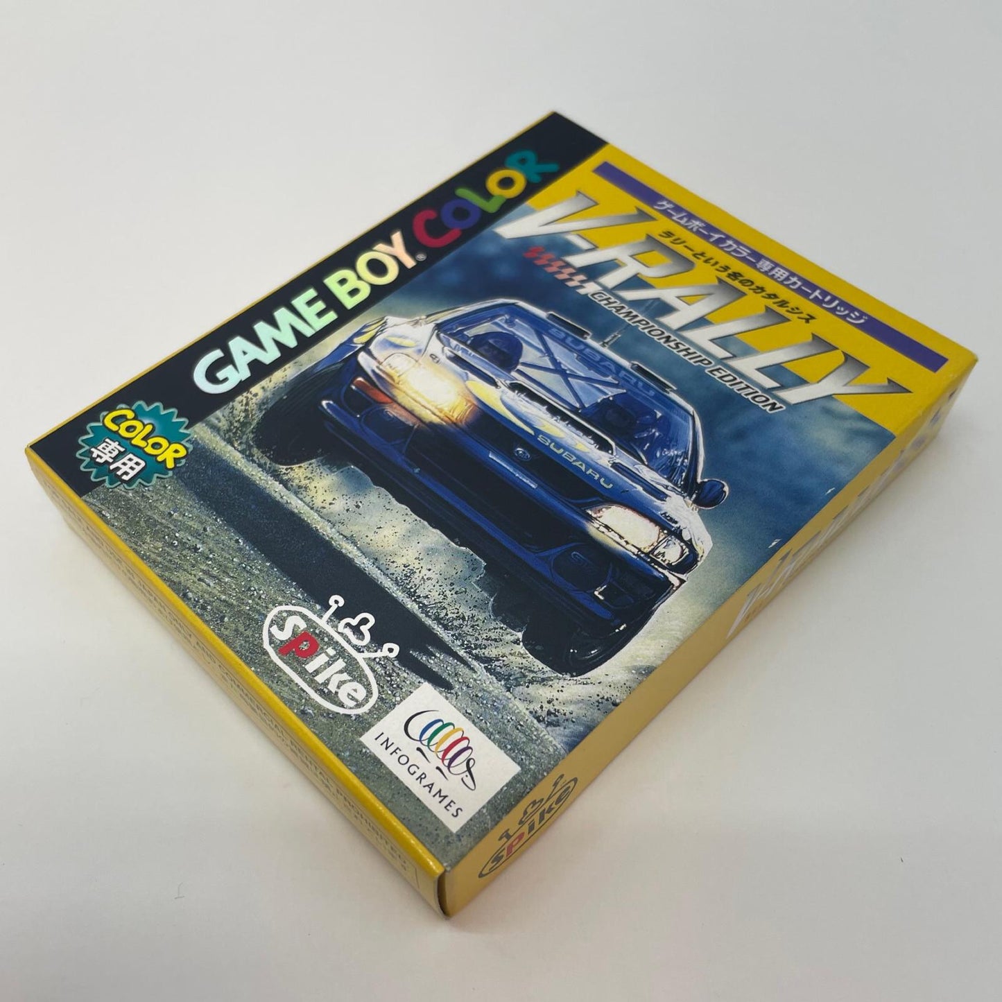 【尾張小牧店】GB V-RALLY：CHAMPIONSHIP EDITION ハガキあり ゲームボ－イカラー【レトロ】【中古】