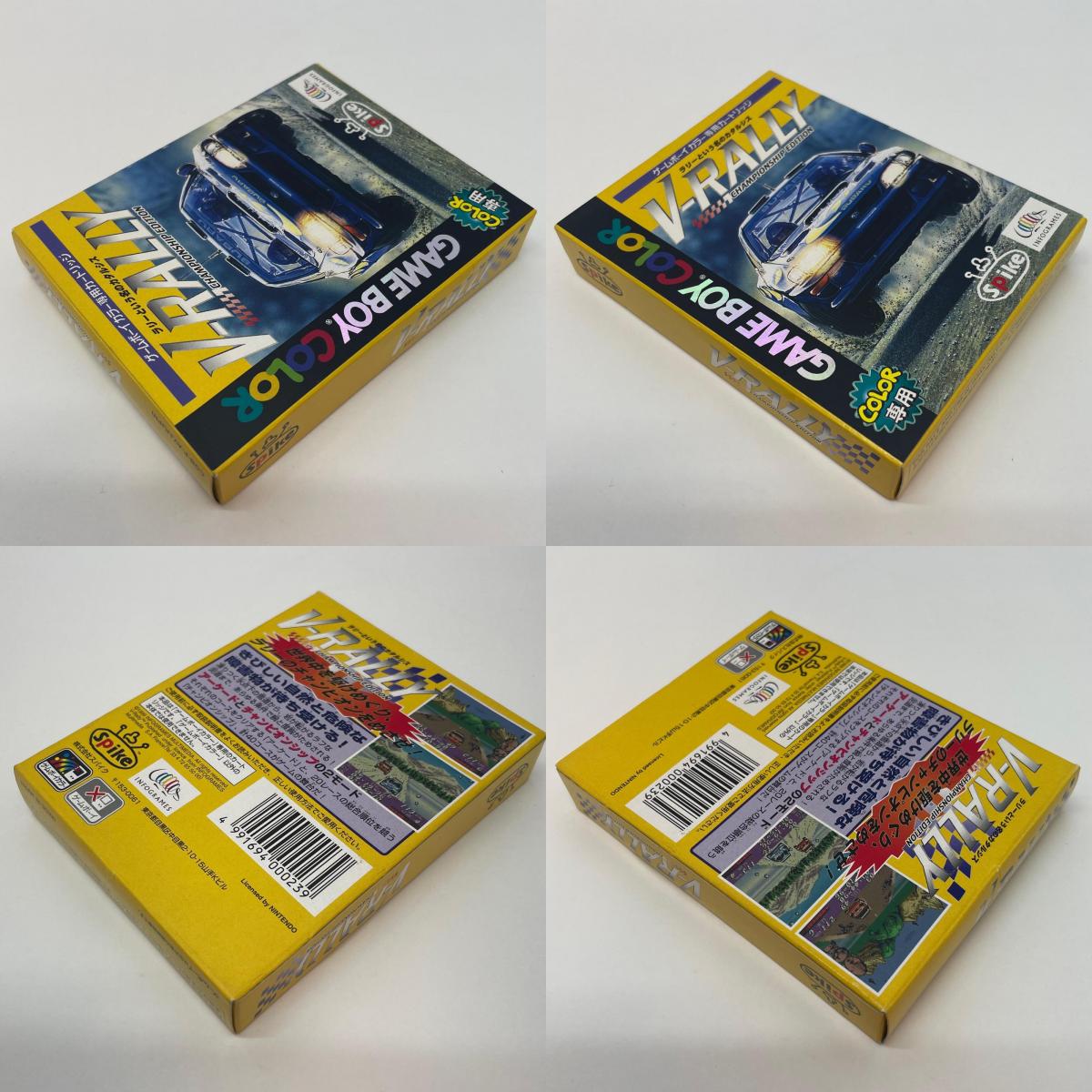 【尾張小牧店】GB V-RALLY：CHAMPIONSHIP EDITION ハガキあり ゲームボ－イカラー【レトロ】【中古】