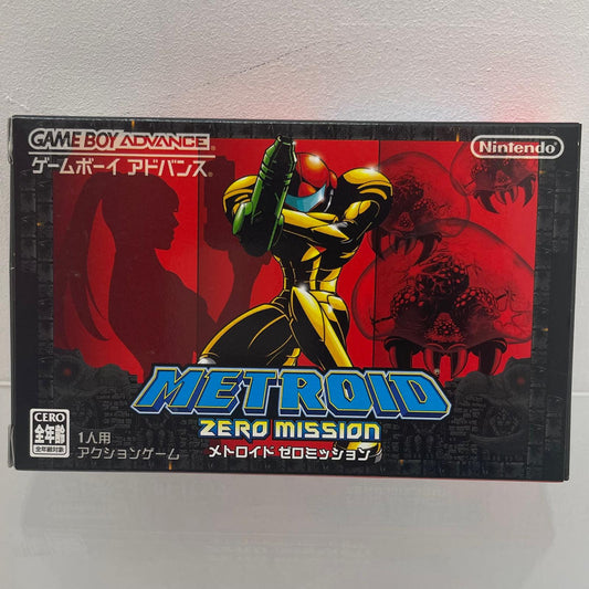 【尾張小牧店】GBA メトロイド ゼロミッション ゲームボーイアドバンス【レトロ】【中古】