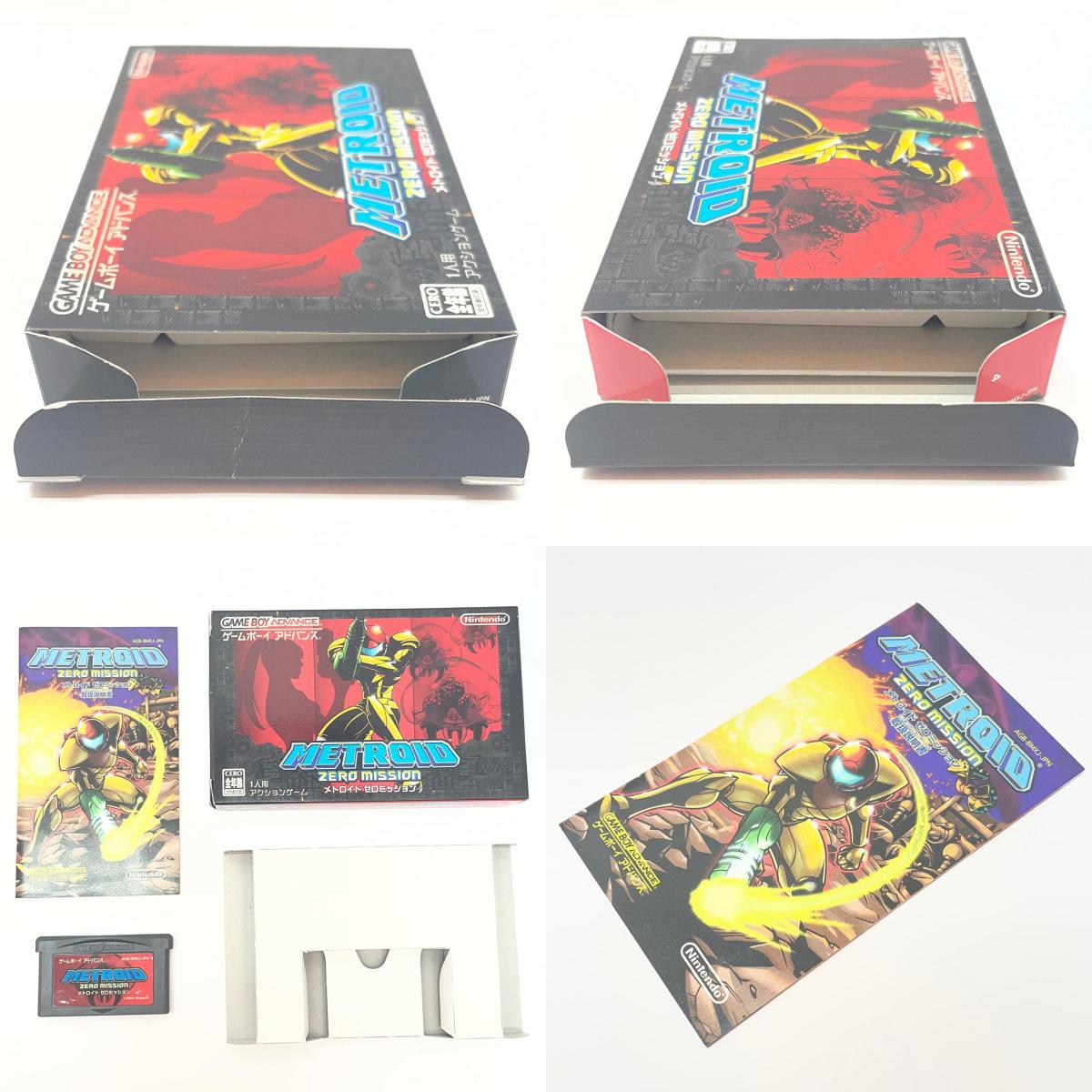 【尾張小牧店】GBA メトロイド ゼロミッション ゲームボーイアドバンス【レトロ】【中古】