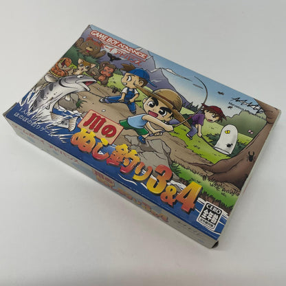 【尾張小牧店】GBA 川のぬし釣り3＆4 ゲームボーイアドバンス【レトロ】【中古】