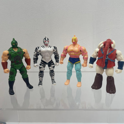 【尾張小牧店】バンダイ キン肉マン 超人パワーシリーズ 5体セット【レトロ】【中古】