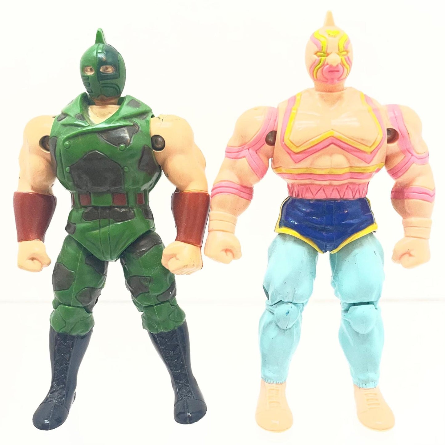【尾張小牧店】バンダイ キン肉マン 超人パワーシリーズ 5体セット【レトロ】【中古】