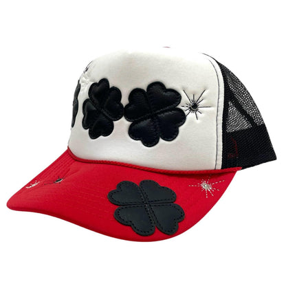 【中古】imozon saving clothing | イムオゾン セービング クロージング キャップ 帽子　レッド×ホワイト×ブラック【尾張小牧店】