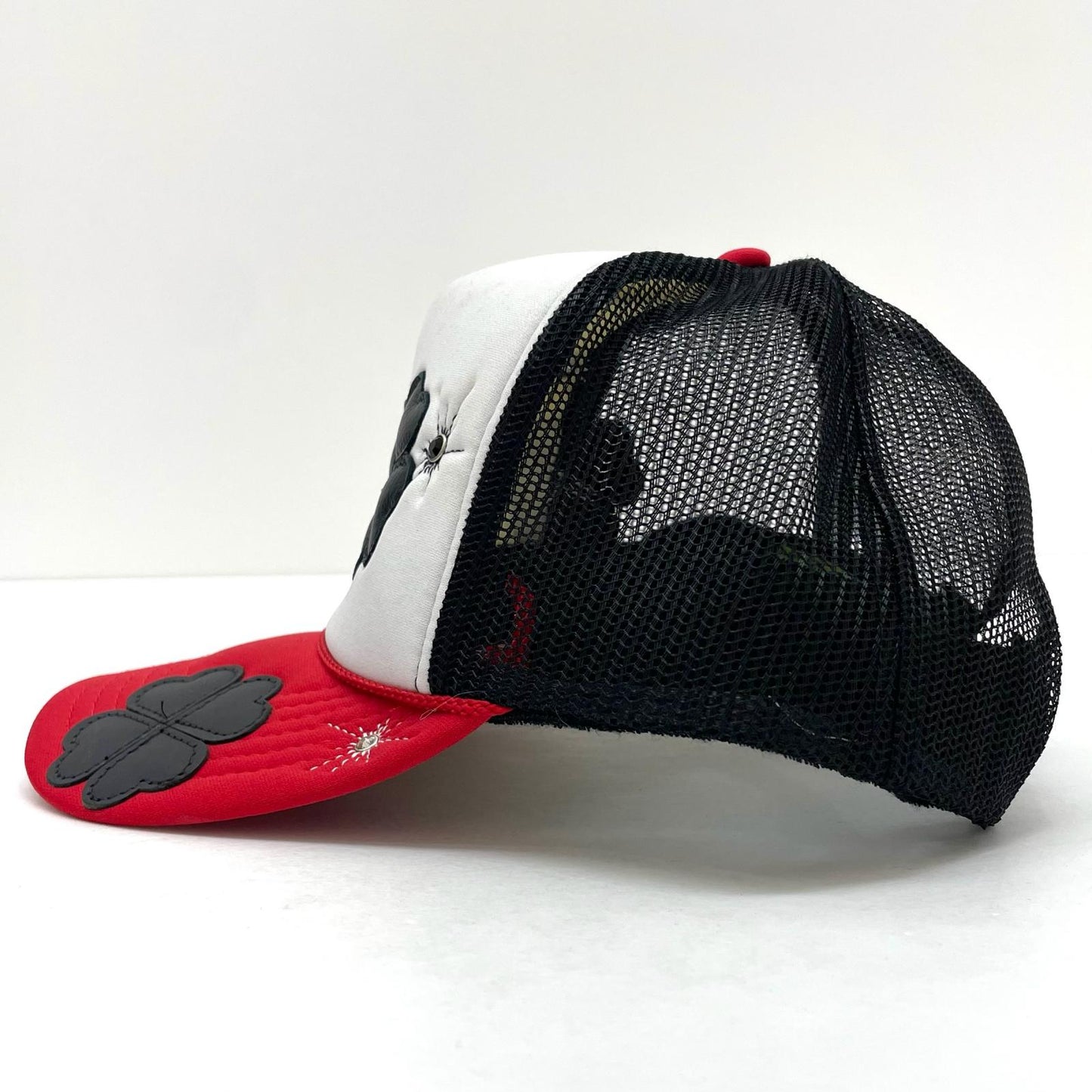 【中古】imozon saving clothing | イムオゾン セービング クロージング キャップ 帽子　レッド×ホワイト×ブラック【尾張小牧店】