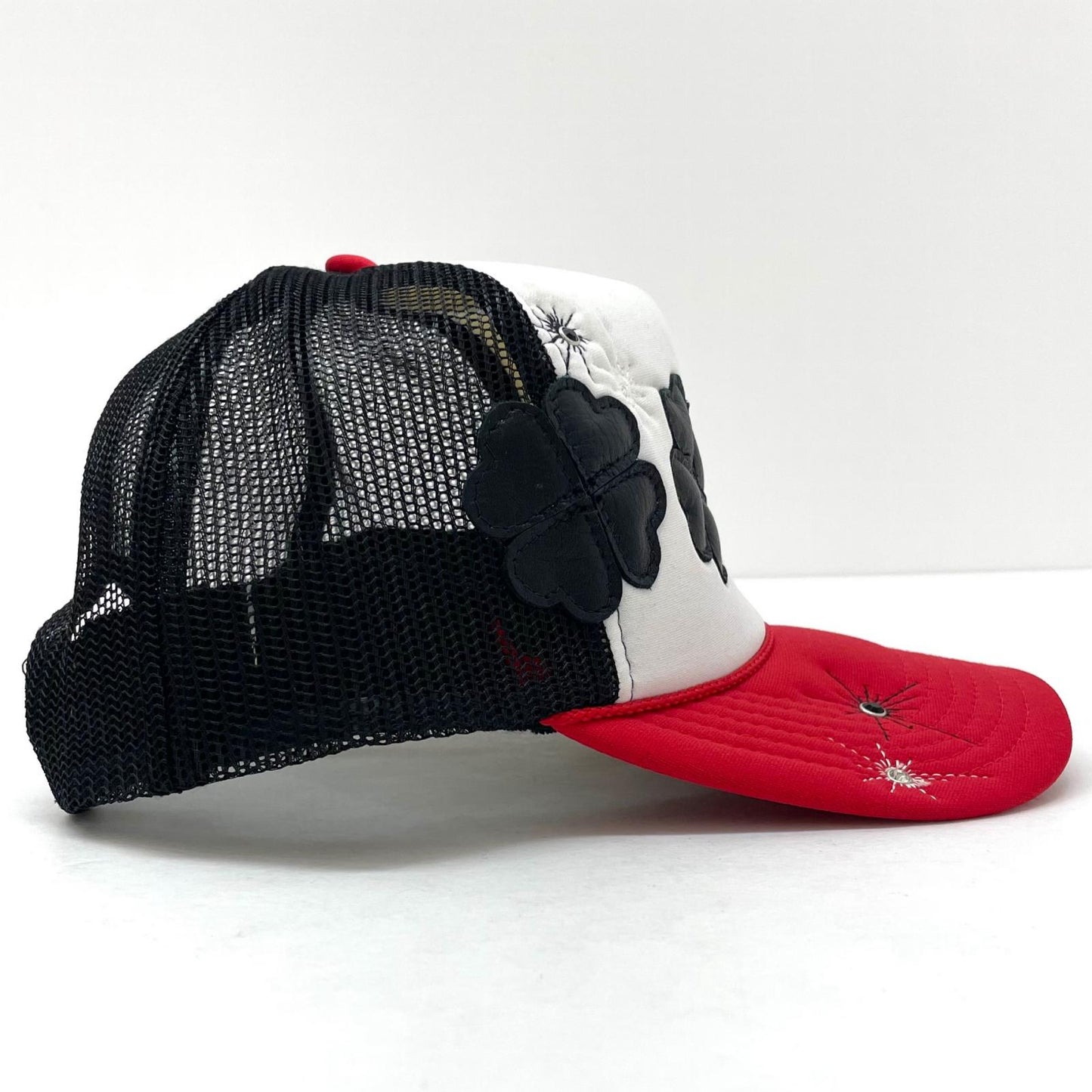 【中古】imozon saving clothing | イムオゾン セービング クロージング キャップ 帽子　レッド×ホワイト×ブラック【尾張小牧店】