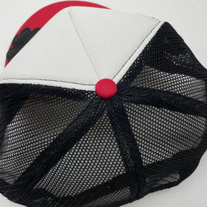【中古】imozon saving clothing | イムオゾン セービング クロージング キャップ 帽子　レッド×ホワイト×ブラック【尾張小牧店】