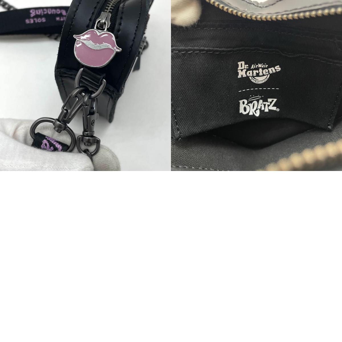 【中古】Dr.Martens | ドクターマーチン ハートチェーンショルダーバッグ ブラック【尾張小牧店】