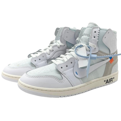 【中古】NIKE×Virgil Abloh Archive (V.A.A.) | ナイキ×ヴァージルアブローアーカイブ Air Jordan 1 Retro High OG 'Alaska'/エアジョーダン1 レトロ ハイ OG "アラスカ" スニーカー 靴　AA3834-100 ホワイト 28cm【尾張小牧店】
