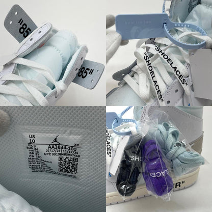 【中古】NIKE×Virgil Abloh Archive (V.A.A.) | ナイキ×ヴァージルアブローアーカイブ Air Jordan 1 Retro High OG 'Alaska'/エアジョーダン1 レトロ ハイ OG "アラスカ" スニーカー 靴　AA3834-100 ホワイト 28cm【尾張小牧店】