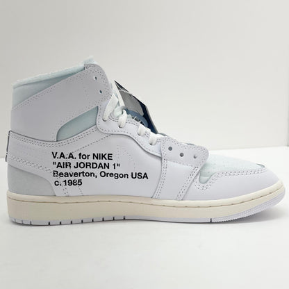 【中古】NIKE×Virgil Abloh Archive (V.A.A.) | ナイキ×ヴァージルアブローアーカイブ Air Jordan 1 Retro High OG 'Alaska'/エアジョーダン1 レトロ ハイ OG "アラスカ" スニーカー 靴　AA3834-100 ホワイト 28cm【尾張小牧店】
