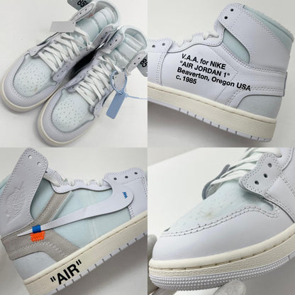 【中古】NIKE×Virgil Abloh Archive (V.A.A.) | ナイキ×ヴァージルアブローアーカイブ Air Jordan 1 Retro High OG 'Alaska'/エアジョーダン1 レトロ ハイ OG "アラスカ" スニーカー 靴　AA3834-100 ホワイト 28cm【尾張小牧店】