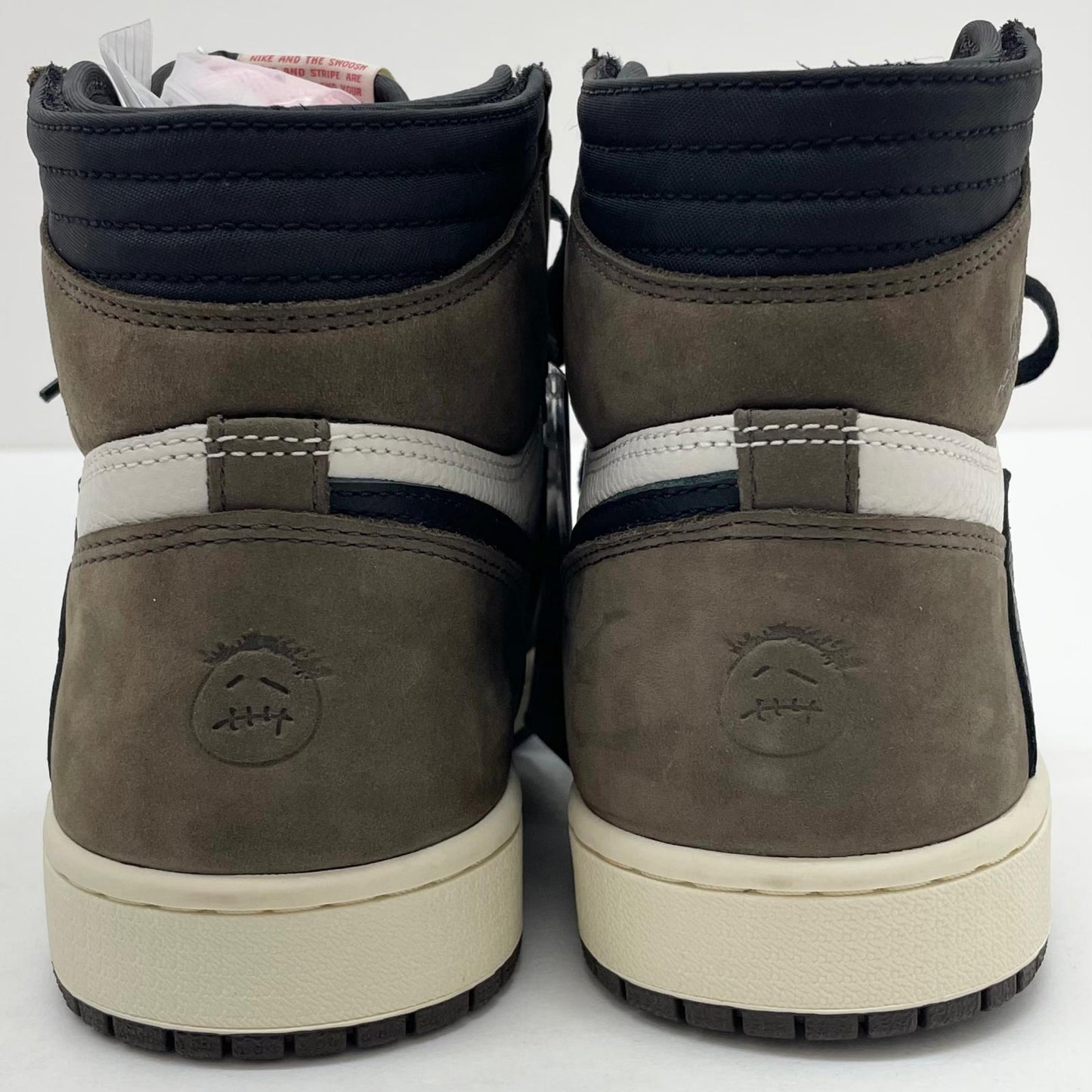 【中古】NIKE×Travis Scott | ナイキ×トラヴィススコット Air Jordan 1 Retro High OG TS SP 'Sail/Dark Mocha' エアジョーダン1 レトロ ハイ OG TS SP "セイル/ダークモカ"　スニーカー 靴　CD4487-100 ブラウン×ブラック×ホワイト 28cm【尾張小牧店】